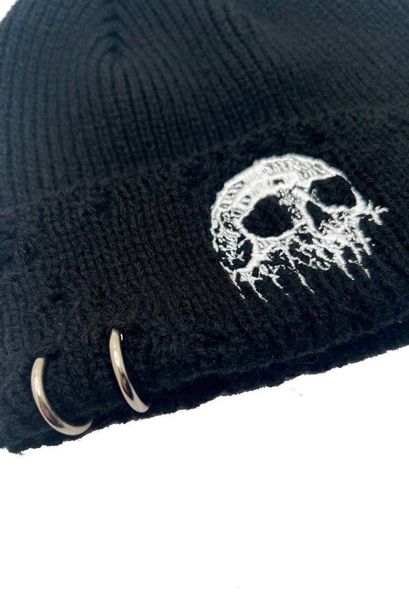 画像6: Distressed Pierced / Skull Drip / ビーニー【VampireFreaks】 (6)
