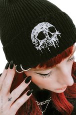 画像8: Distressed Pierced / Skull Drip / ビーニー【VampireFreaks】 (8)