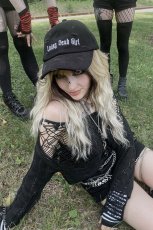 画像10: Living Dead Girl Pierced Baseball Cap / Living Dead Girl / キャップ【VampireFreaks】 (10)