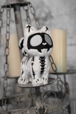 画像1: ⚡期間限定SALE⚡X-Ray Skelekitty Plush Keychain / ぬいぐるみキーホルダー【VampireFreaks】 (1)