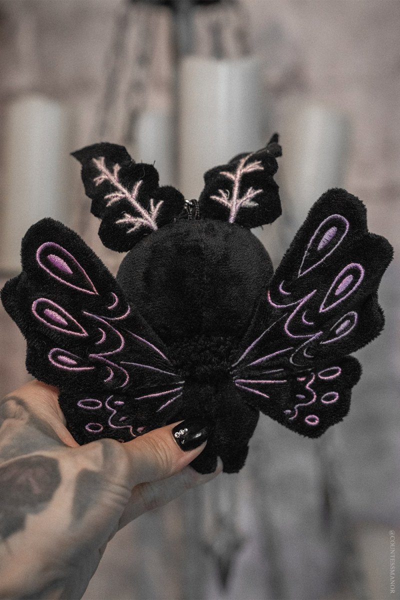 画像4: ⚡期間限定SALE⚡Lunar Moth Plush Keychain / ぬいぐるみキーホルダー【VampireFreaks】 (4)