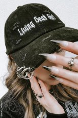 画像1: Living Dead Girl Pierced Baseball Cap / Living Dead Girl / キャップ【VampireFreaks】 (1)