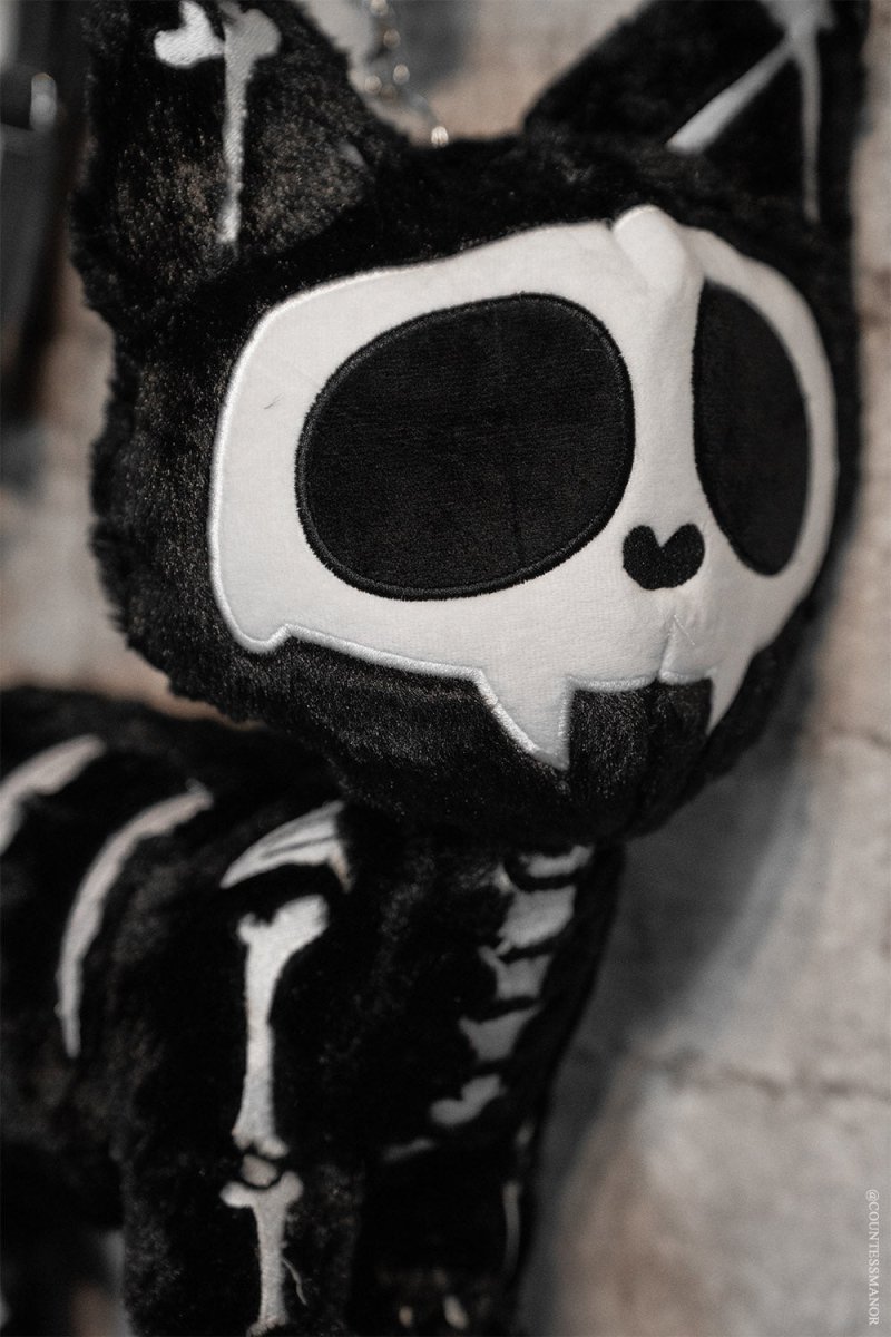 画像8: Skelekitty Purse / ぬいぐるみバッグ【VampireFreaks】 (8)