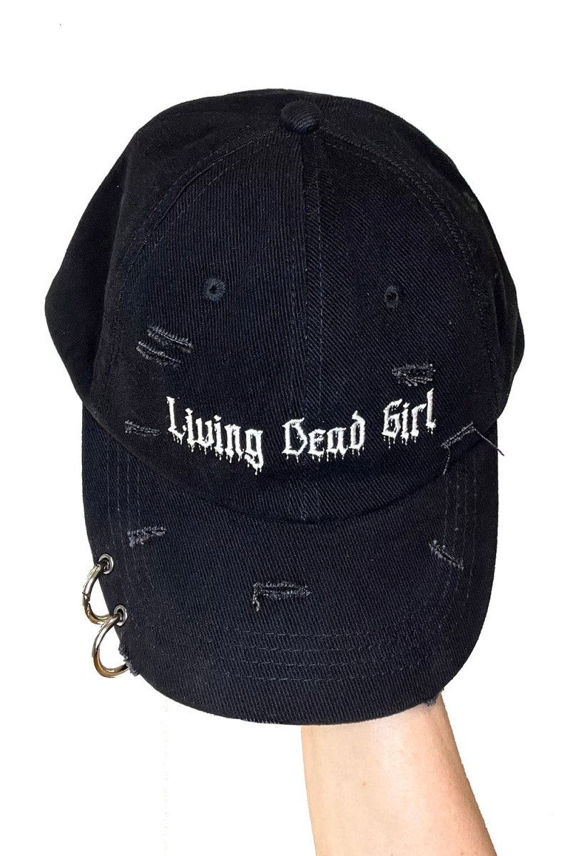 画像5: Living Dead Girl Pierced Baseball Cap / Living Dead Girl / キャップ【VampireFreaks】 (5)