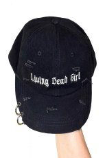 画像5: Living Dead Girl Pierced Baseball Cap / Living Dead Girl / キャップ【VampireFreaks】 (5)