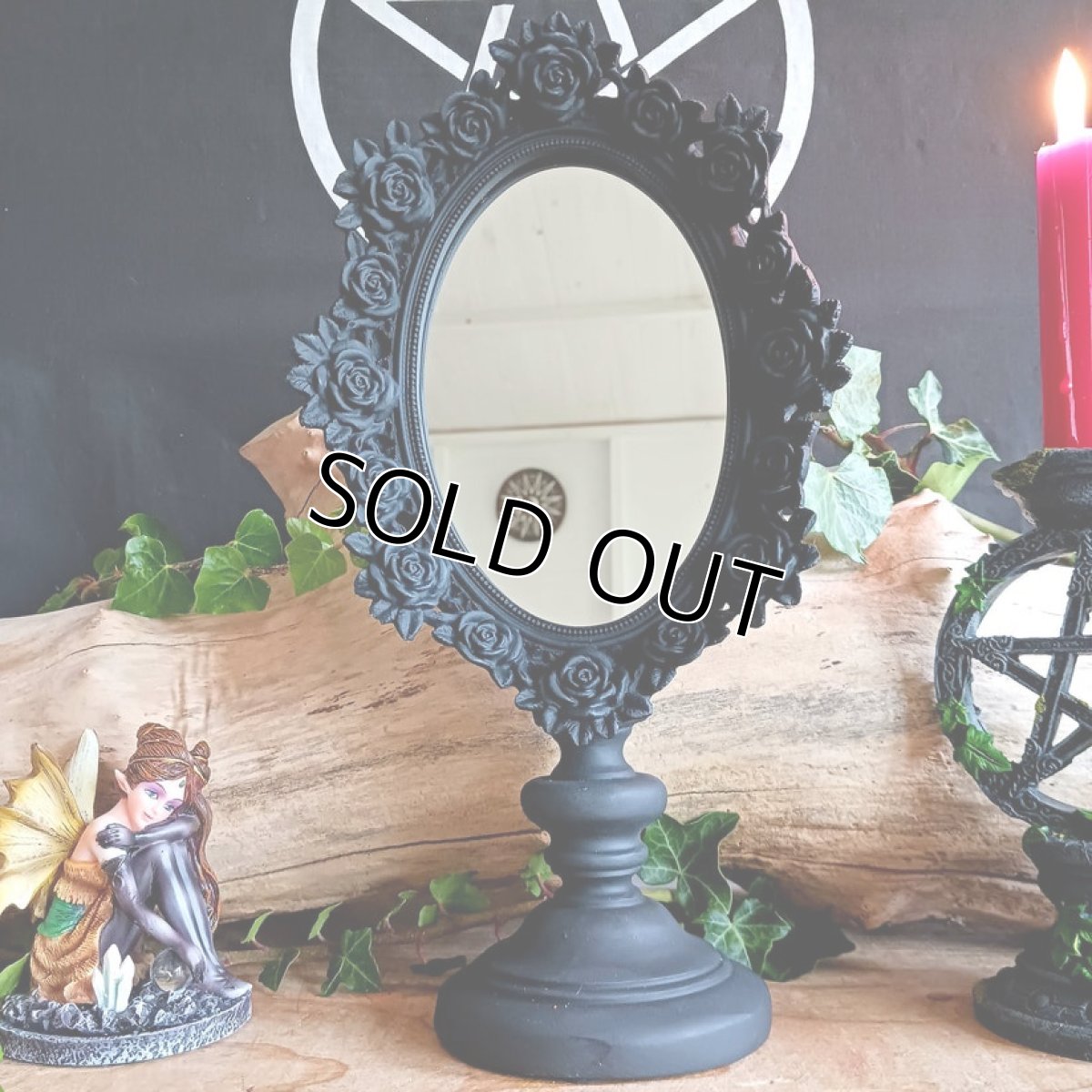 画像7: Black Rose Dressing / 卓上ミラー【Alchemy Gothic】 (7)