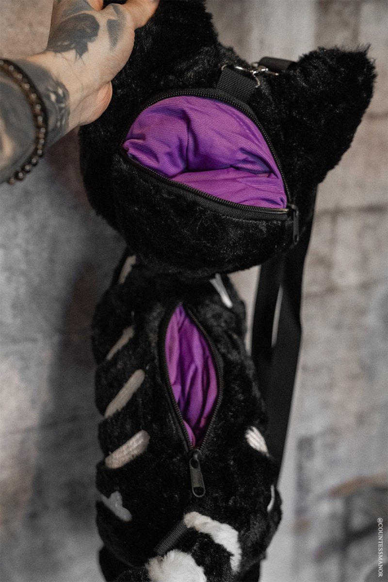 画像10: Skelekitty Purse / ぬいぐるみバッグ【VampireFreaks】 (10)