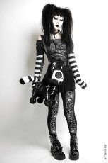画像15: Skelekitty Purse / ぬいぐるみバッグ【VampireFreaks】 (15)