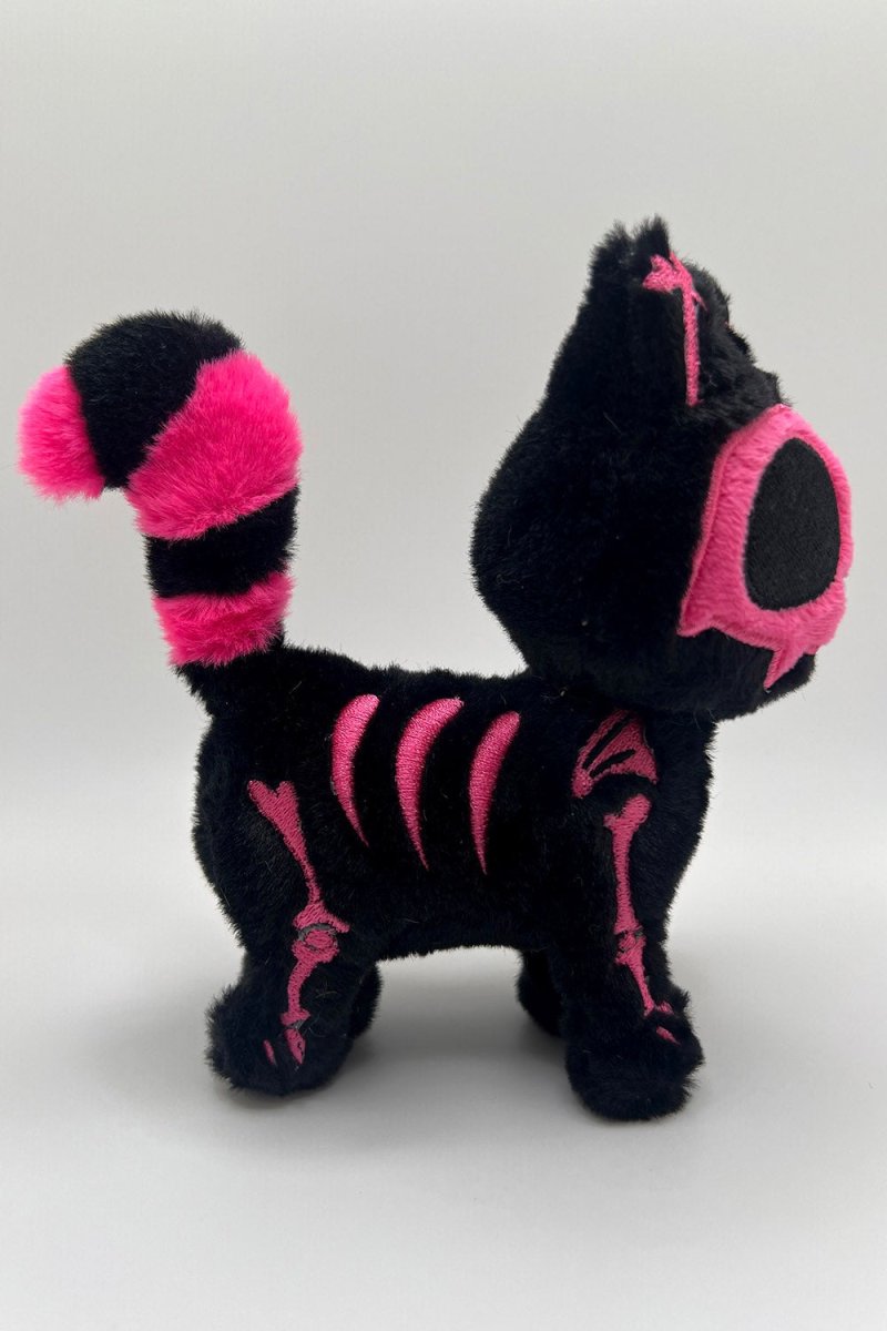 画像6: Bubblegum Skelekitty Plush Keychain / ぬいぐるみキーホルダー【VampireFreaks】 (6)