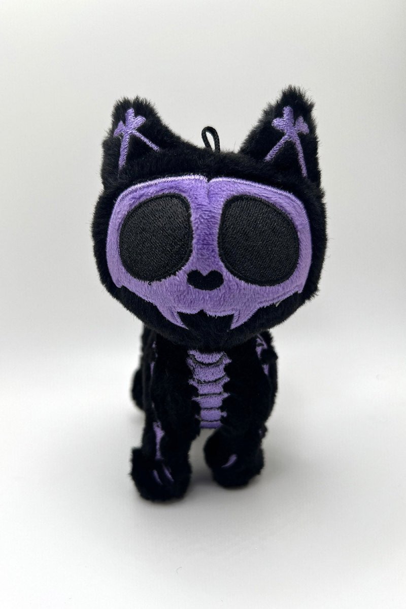 画像5: Ultra Violet Skelekitty Plush Keychain / ぬいぐるみキーホルダー【VampireFreaks】 (5)