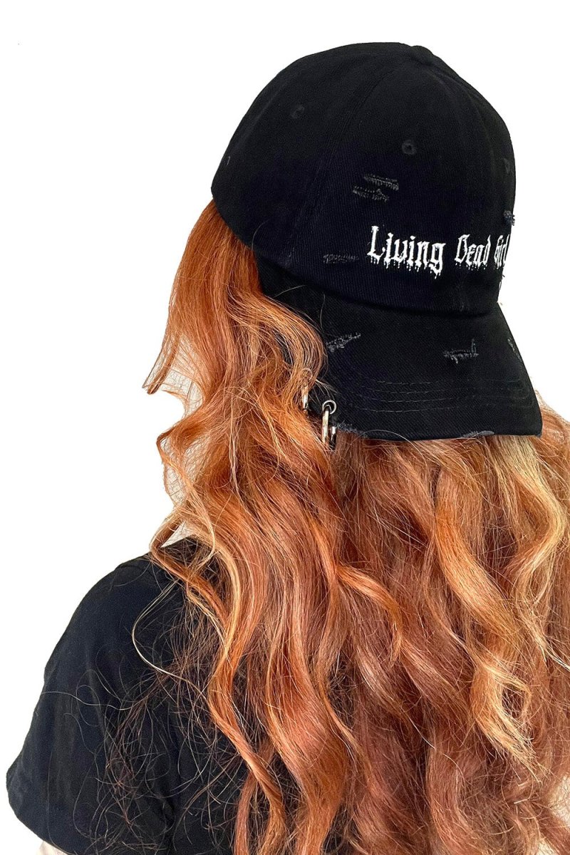 画像6: Living Dead Girl Pierced Baseball Cap / Living Dead Girl / キャップ【VampireFreaks】 (6)
