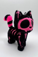 画像5: Bubblegum Skelekitty Plush Keychain / ぬいぐるみキーホルダー【VampireFreaks】 (5)