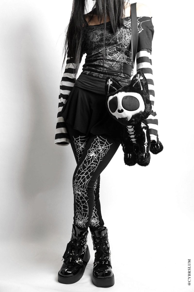 画像12: Skelekitty Purse / ぬいぐるみバッグ【VampireFreaks】 (12)