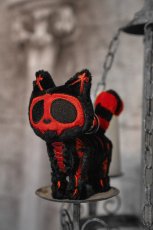 画像4: Blood Skelekitty Plush Keychain / ぬいぐるみキーホルダー【VampireFreaks】 (4)