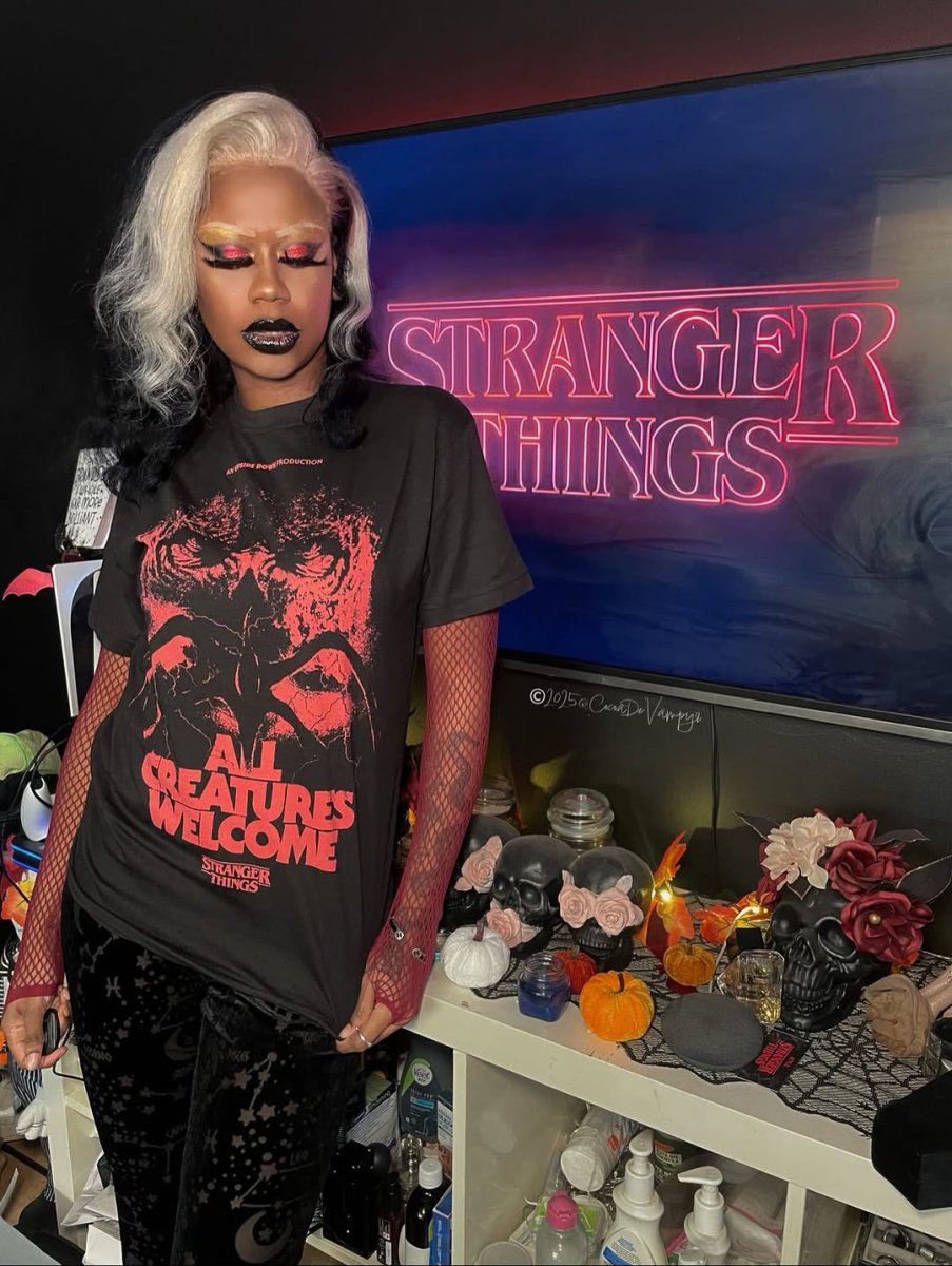 画像4: ALL CREATURES WELCOME / STRANGER THINGS / Ｔシャツ【SPIRAL DIRECT】 (4)