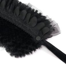 画像9: Dark grained plush neckerchief / ネックウォーマー / ヘッドドレス【Devil Fashion】 (9)