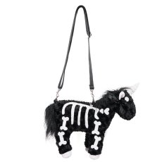 画像6: Skull Unicorn Plush Bag / ぬいぐるみショルダーバッグ【Devil Fashion】 (6)