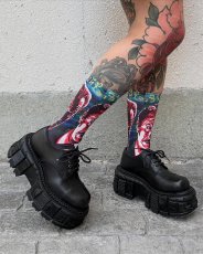 画像16: [取り寄せ]M-TANKMILI003-S1 / 厚底スニーカー / 本革【NEW ROCK】 (16)