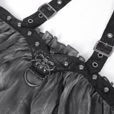 画像10: Halter neck off shoulder long sleeve loose T-shirt / ブラウス【Devil Fashion】 (10)