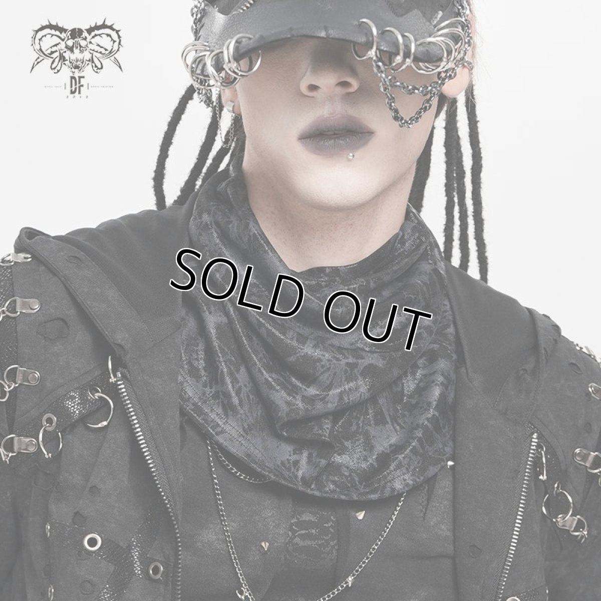 画像3: Punk mask neckerchief / マスク / スヌード【Devil Fashion】 (3)