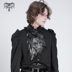 画像3: Bat-shaped gothic bow tie / 付け襟 / ジャボタイ【Devil Fashion】 (3)