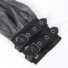 画像11: Halter neck off shoulder long sleeve loose T-shirt / ブラウス【Devil Fashion】 (11)