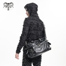 画像5: Punk Ghost head spikes leather bag / ハンドバッグ【Devil Fashion】 (5)