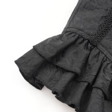 画像9: Gothic rose zipper jacquard corset / コルセットベルト【Devil Fashion】 (9)