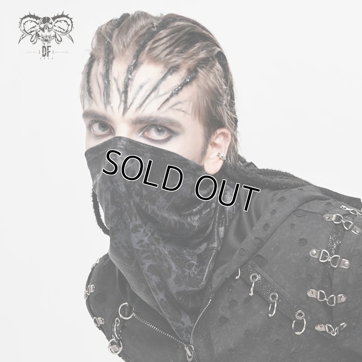 画像1: Punk mask neckerchief / マスク / スヌード【Devil Fashion】 (1)