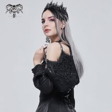 画像4: Black Gothic chain shoulder bag / ショルダーバッグ【Devil Fashion】 (4)