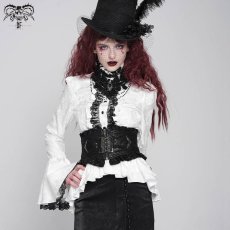 画像2: gothic pattern belt / コルセットベルト【Devil Fashion】 (2)