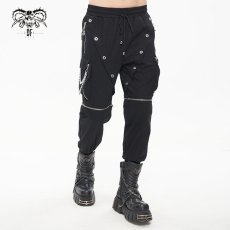 画像2: A two-way punk pants / 2wayパンツ【Devil Fashion】 (2)