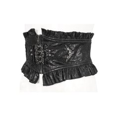 画像13: gothic pattern belt / コルセットベルト【Devil Fashion】 (13)