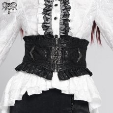 画像4: gothic pattern belt / コルセットベルト【Devil Fashion】 (4)