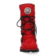 画像4: [取り寄せ]M-1473-S12 / レッド / ブーツ / 本革【NEW ROCK】 (4)