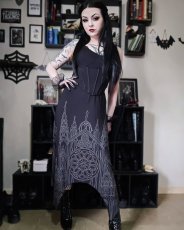 画像11: Unholy Oath Maxi Dress / 大聖堂-禁断の誓い- / ワンピース【KILL STAR】 (11)