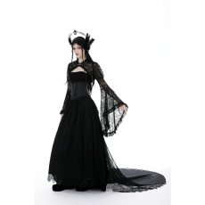 画像4: Gothic cape with big lace sleeves / ケープ【DARK IN LOVE】 (4)