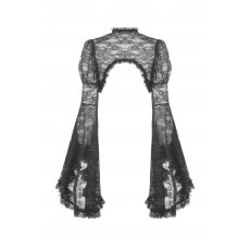 画像3: Gothic cape with big lace sleeves / ケープ【DARK IN LOVE】 (3)