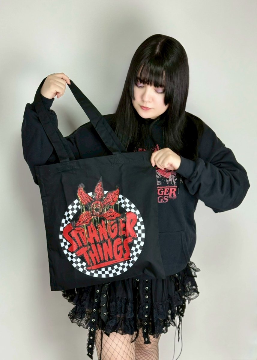 画像5: PIXEL DEMOGORGON / STRANGER THINGS / トートバッグ【SPIRAL DIRECT】 (5)