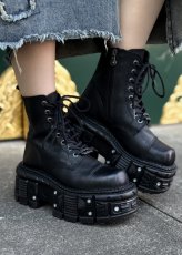 画像9: ⭐即納⭐M.TANK083-C1 / ネジ /  厚底ブーツ / 本革【NEW ROCK】 (9)