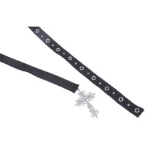 画像13: Punk studded plaid layered mini strap dress / ワンピース【DARK IN LOVE】 (13)