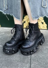 画像10: ⭐即納⭐M.TANK083-C1 / ネジ /  厚底ブーツ / 本革【NEW ROCK】 (10)