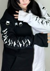 画像8: Split Mage / WHITE / 二つの魂を宿す者 / ZIPパーカー【VampireFreaks】 (8)