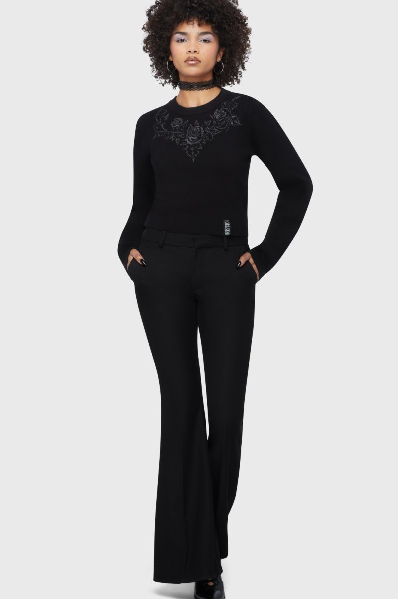 画像3: Roseblood Sweater / 薔薇の血 / ニットトップス【KILL STAR】 (3)