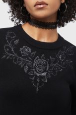 画像2: Roseblood Sweater / 薔薇の血 / ニットトップス【KILL STAR】 (2)