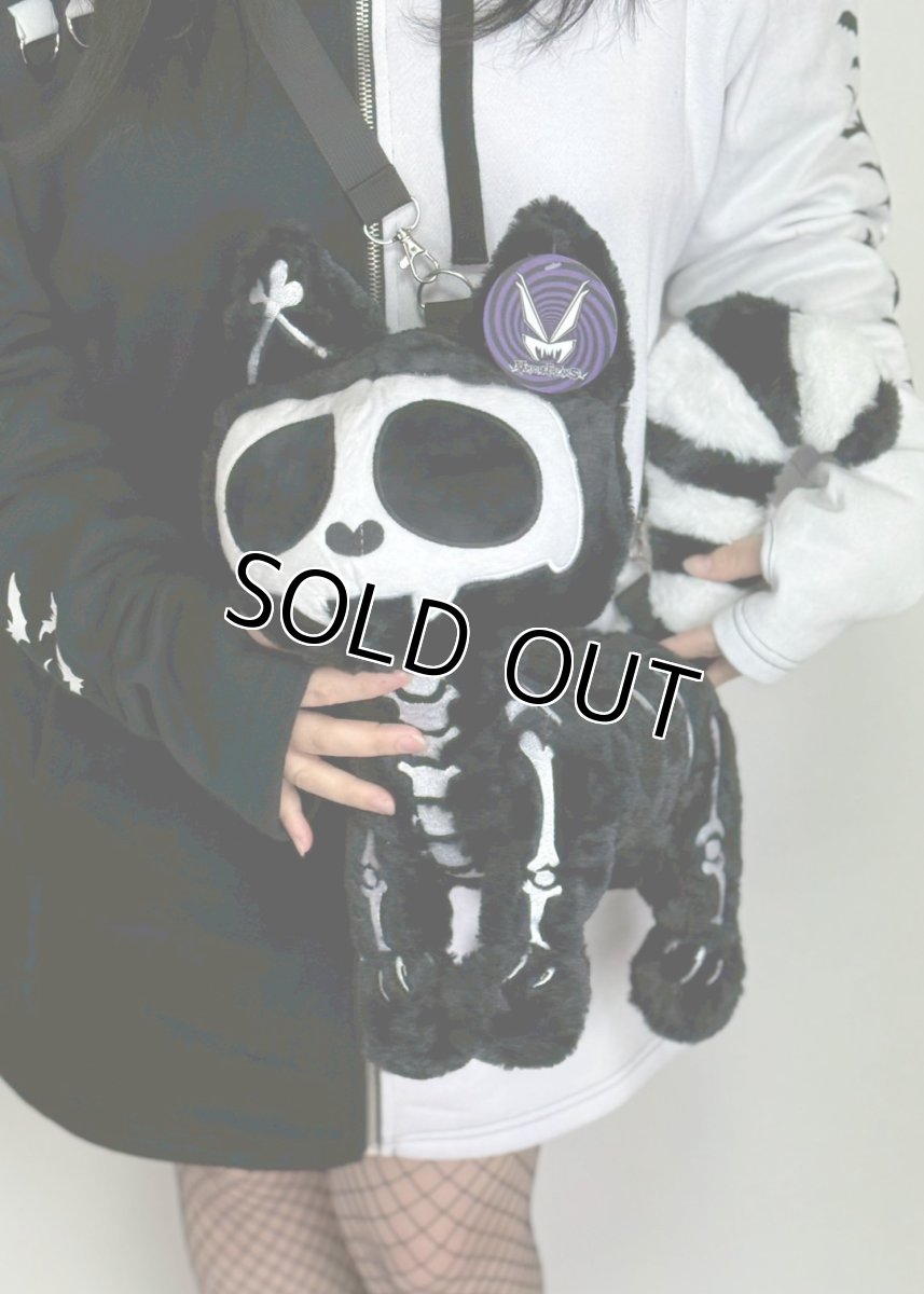 画像4: Skelekitty Purse / ぬいぐるみバッグ【VampireFreaks】 (4)