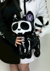 画像4: Skelekitty Purse / ぬいぐるみバッグ【VampireFreaks】 (4)