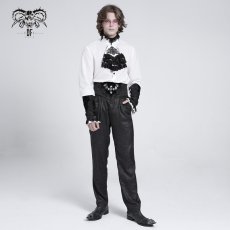 画像3: Gothic dark rose embroidered corset / コルセットベルト【Devil Fashion】 (3)