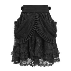 画像10: Gothic Lolita short puffy skirt / スカート【Devil Fashion】 (10)
