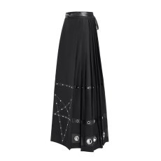 画像10: Inverted five-pointed star punk horse face skirt / スカート【Devil Fashion】 (10)
